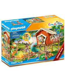 Casa din copac cu tobogan - Playmobil Family Fun