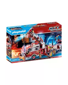 Masina De Pompieri Cu Scara Turn - Playmobil City Action