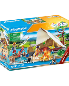 Camping In Familie - Playmobil Family Fun