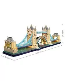 Cubic Fun - Puzzle 3D Led Tower Bridge 222 Piese