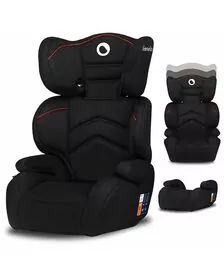 Lionelo - Scaun auto Lars Sporty Spatar detasabil, 15-36 Kg, Negru