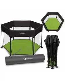 Lionelo - Tarc de joaca Roel, Green Limon