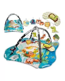 Lionelo - Salteluta interactiva Anika Plus , Cu jucarii, Multicolor