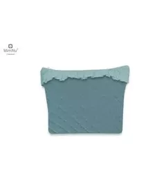 MimiNu - Geanta matlasata pentru cosmetice, 30x24 cm, Nepalese Green