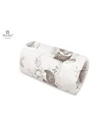 MimiNu - Perna pentru alaptat tip manson, Din bumbac, 25 cm, Design, Calm Forest Beige