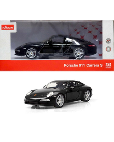 MASINUTA METALICA PORSCHE 911 NEGRU SCARA 1 LA 24