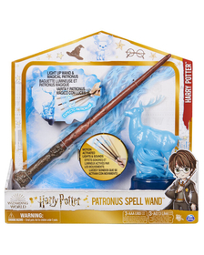 HARRY POTTER WIZARDING WORLD PATRONUS SPELL WAND BAGHETA  LUI HARRY 33CM