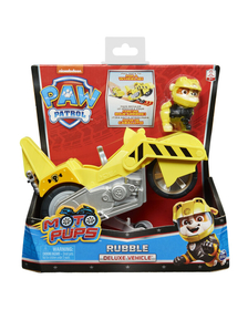 PATRULA CATELUSILOR MOTO PUPS RUBBLE SI MOTOCICLETA DELUXE