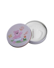 Baby HandPrint - Mulaj amprente in cutie cadou Dream Box, Roz