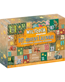 Calendar Craciun - Animalele Wiltopia - Playmobil Wiltopia