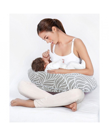 Perna pentru alaptat 2 in 1 Nursing Pillow (Culoare: Gri)