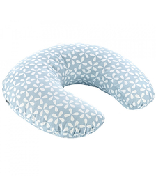 Perna pentru alaptat 2 in 1 Nursing Pillow (Culoare: Bleu)