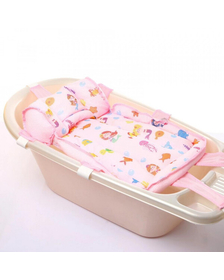 Hamac din spuma pentru cadita Ocean Baby (Culoare: Alb)