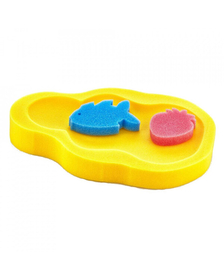 Burete suport pentru baie BabyJem (Culoare: Galben)