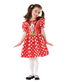 Rochita clasica rosie Minnie, Disney Minnie Mickey, 5-6 ani