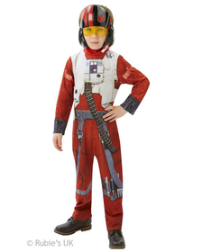 Costum X-Wing Fighter Pilor, Disney Star Wars, 5-6 ani