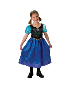 Rochita clasica Anna, Disney Frozen, 7-8 ani