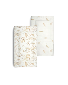 Saltea pentru masa de infasat bebe, impermeabila, fata dubla, Boho by BabySteps
