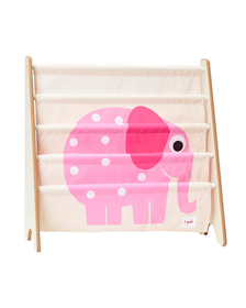 Raft organizator de carti pentru copii, Elefant, 3 Sprouts