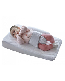 Salteluta pozitionator pentru bebelusi Baby Reflux Pillow (Culoare: Alb)