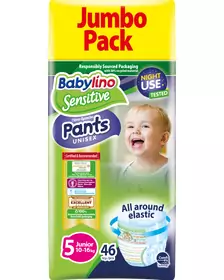 Scutece-chilotel Babylino Jumbopack Uni N5 10-16KG, 46 buc