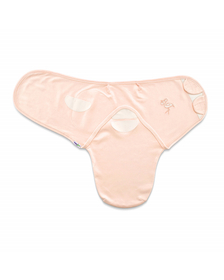 Sistem de infasare din bumbac 0-3 luni BabyJem Swaddle (Culoare: Somon)