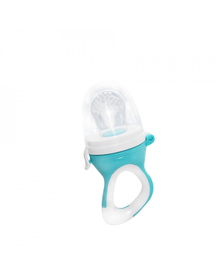Dispozitiv de hranire din silicon Fruits and Vegetables (Culoare: Bleu)
