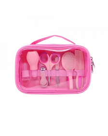 Set ingrijire copii cu 7 piese BabyJem (Culoare: Roz)