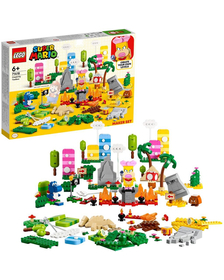 Set de construit - Lego Super Mario Set de Creator, Cutia de Unelte pentru Creativitate  71418