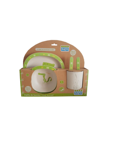 Set Alimentatie Crazy Animals Crocodil 5 piese