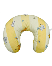 Perna pentru alaptat 2 in 1 Nursing Pillow Zoo, BabyJem (Culoare: Galben)