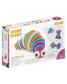 Set de construcție din fetru Omidă - KNOP KNOP