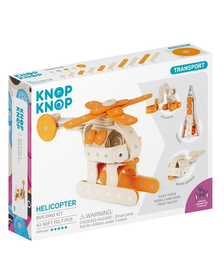 Set de construcție din fetru Elicopter - KNOP KNOP