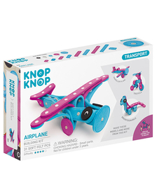 Set de construcție din fetru Avion - KNOP KNOP