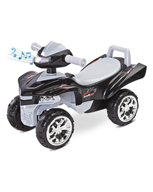Jucarie ride-on cu sunete si lumini Toyz MINI RAPTOR 2 in 1 Gri