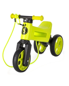 Bicicleta fara pedale Funny Wheels Rider SuperSport 2 in 1 Lime