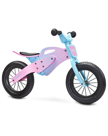 Bicicleta fara pedale Toyz ENDURO Pink