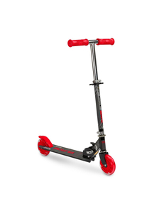 Trotineta scooter cu casca, cotiere si genunchiere Toyz TAURO Rosie