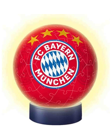 Puzzle 3D Luminos Fc Bayern, 72 Piese