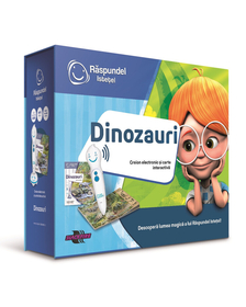 Pachet Raspundel Istetel, creion si carte Dinozauri