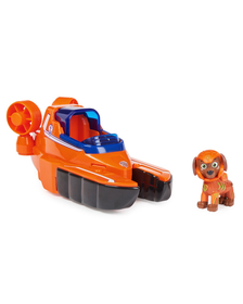PATRULA CATELUSILOR VEHICUL CATELUSII ACVATICI FIGURINA ZUMA SI VEHICULUL HOMAR