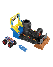 HOT WHEELS MONSTER TRUCKS ENTRY CHALLENGE ARENA SMASHERS PROVOCAREA SMASH RACE