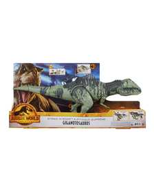 JURASSIC WORLD STRIKE N ROAR DINOZAUR GIGANOTOSAURUS