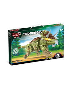 Jucarie - Seturi de constructie - Dinozaur Triceraptos (450 piese)