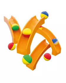 Jucarie Marble Run extensie tobogan Hubelino (12 piese)