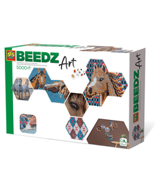 Set margele de calcat Beedz Art - Cai cu placi hexagonale