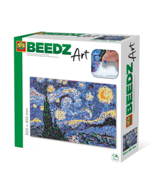 Set margele de calcat Beedz Art - Noapte instelata de Van Gogh