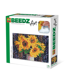 Set margele de calcat Beedz Art - Floarea soarelui