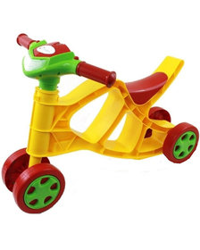 Minibike Doloni cu sunete si lumini galben cu rosu