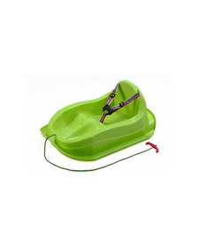 Sanie bob Marmat baby cu centura de siguranta, verde